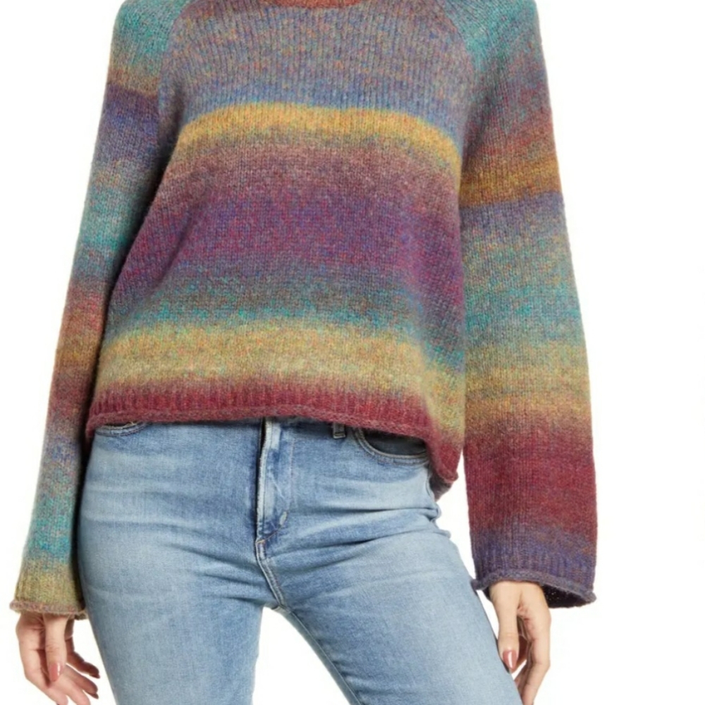 Madewell Space Dye pullover sweater - Picture 3 of 6